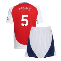 Arsenal Thomas Partey #5 Replica Home Minikit 2024-25 Short Sleeve (+ pants)